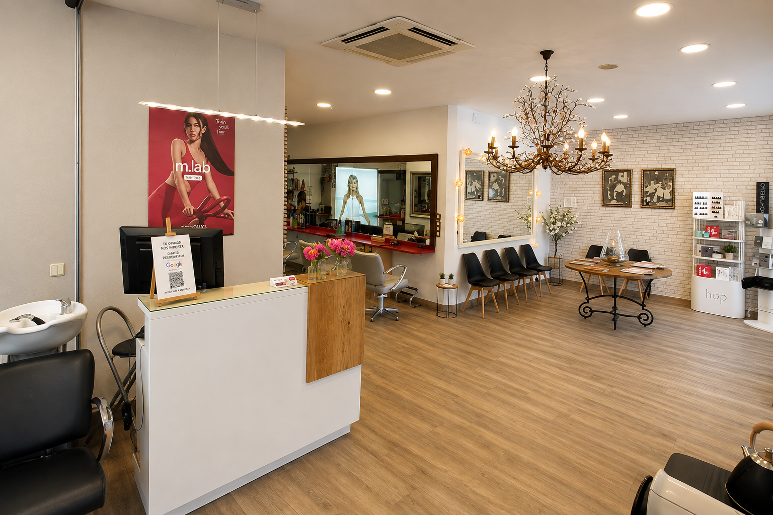 Interior del salón